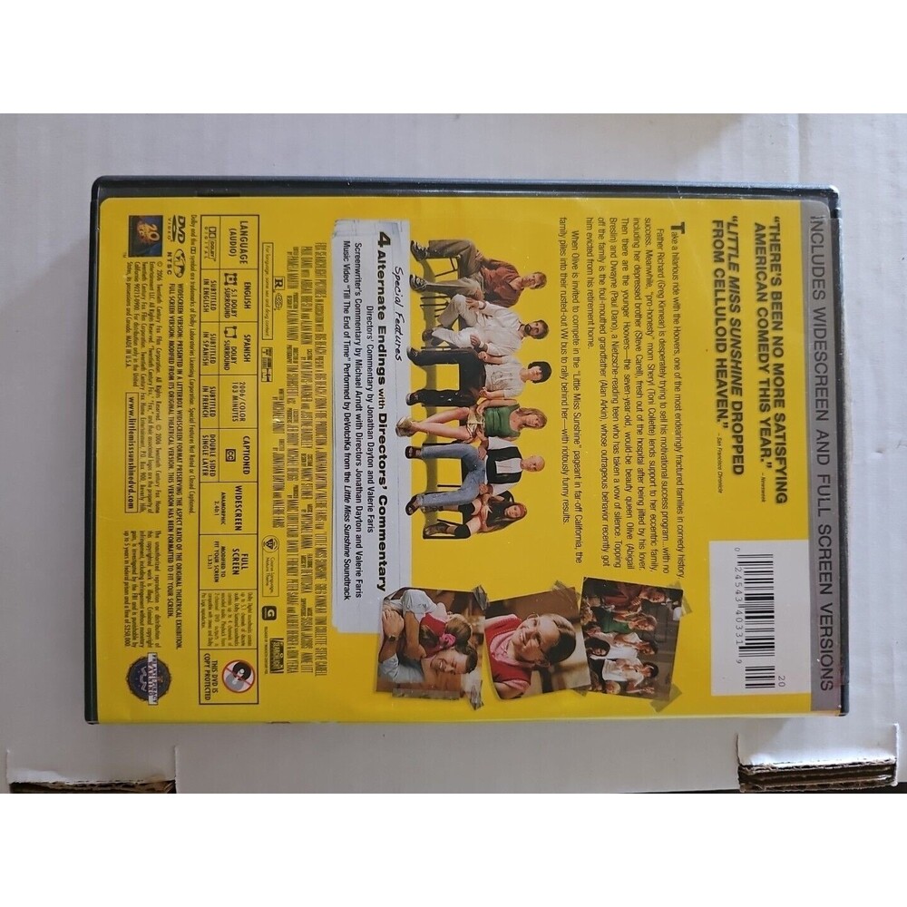 Little Miss Sunshine (DVD, 2006) - Picture 5 of 5